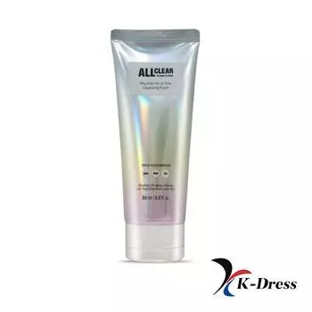 THE FACE SHOP All Clear Мицеллярная очищающая пенка «все в одном» 150 мл 1 PCS