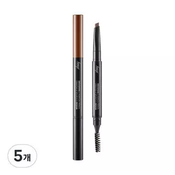 The Face Shop Designing Eyebrow Auto Pencil 0.3g, 03 Brown, 5 pcs.
