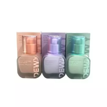 The Face Shop Dewy Lasting Skin Base, 02 Purple, 1 piece