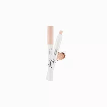 The Face Shop fmgt Coloring Stick Eye Shadow, 1.3g 01 New White Peach