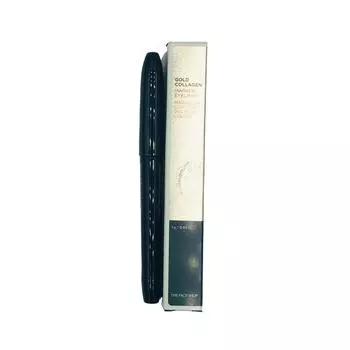 THE FACE SHOP Gold Collagen Marker Pen Eyeliner 1g, 1 шт., 02 Коричневый