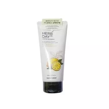 The Face Shop Herb Day 365 Очищающая пенка Лимон и грейпфрут 170 мл, 1 шт.