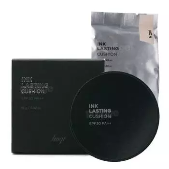 The Face Shop Ink Lasting Cushion оригинал + сменный стержень, V203 Натуральный бежевый, 1 шт.
