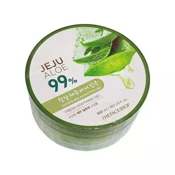 The Face Shop Jeju Aloe 99% Fresh Успокаивающий гель 300 мл