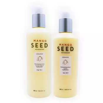 The Face Shop Увлажняющий набор из 2-х средств с экстрактом семян манго: тоник 160 мл + лосьон 145 мл, 1 набор