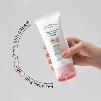 THE FACE SHOP - Natural Sun Eco Family Sun Cream 150ml