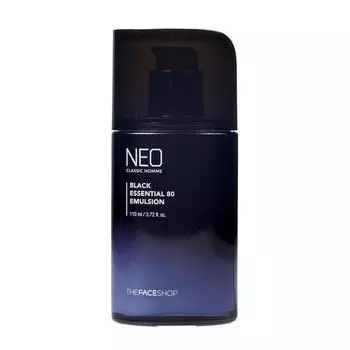 THE FACE SHOP Neo Classic Homme Black Essential 80 Эмульсия, 110 мл, 1 шт.