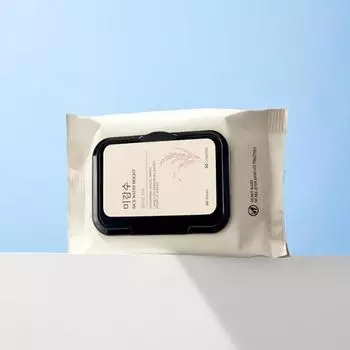 THE FACE SHOP Необработанная вода Яркие очищающие салфетки 50 листов