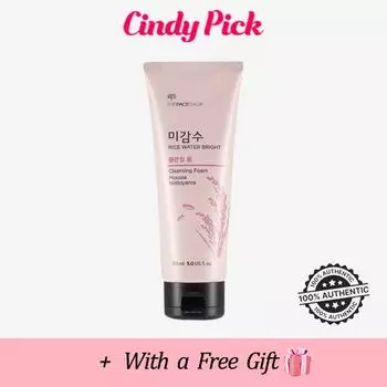 THE FACE SHOP Rice Water Bright Очищающая пенка для лица 150 мл (2 варианта)