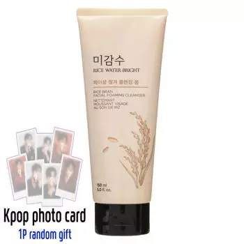 (THE FACE SHOP Rice Water Пенка для умывания с яркими рисовыми отрубями 150 мл 1ea