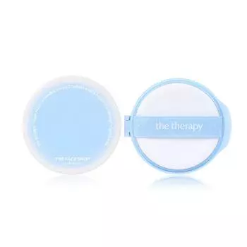 [THE FACE SHOP] Солнцезащитный крем Therapy Vegan Moisture Blending Sun Pact со сменным блоком SPF 50+ PA++++ 14 г*2 шт.