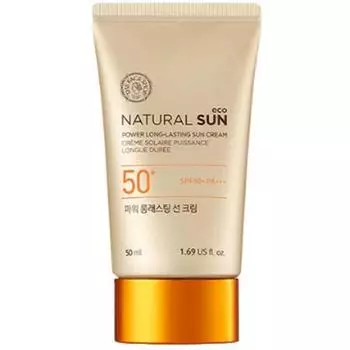 [The Face Shop] Стойкий солнцезащитный крем Natural Sun Eco Power 50 мл (1,69 унции) SPF50 PA+++ от The Face Shop