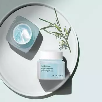 The Face Shop The Therapy Vegan Увлажняющий крем для лица 60 мл