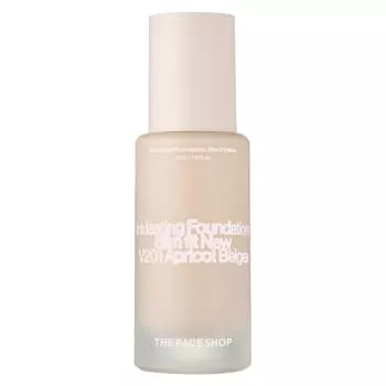 The Face Shop Тональная основа Ink Lasting Foundation Slim Fit New 35 мл, V201, 1 шт.