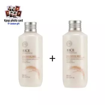 THE FACE SHOP Увлажняющая эмульсия с рисом и керамидами 150 мл (2 куска)