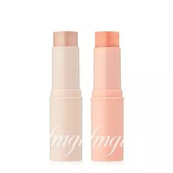 THE FACE SHOP Veil Glow Stick Highlighter 10 г 2 цвета, 02 Lively