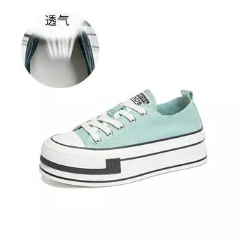 The first layer of cowhide white shoes women s 2025 spring and summer new heightening casual shoes women s thick baseplate shoes versatile women s sho 35