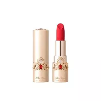 The First Nature Sheer Velvet Lipstick, Orange Coral, 1 pack, 3.8g