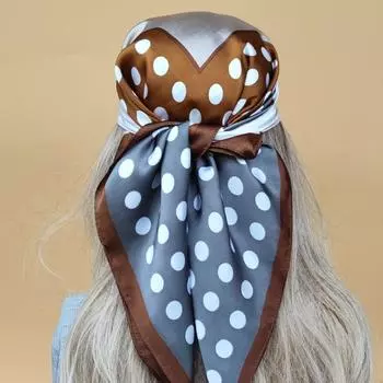 The Four Seasons Design Scarves Women New Sunscreen Silk Hijab 2023 Luxury Style Square Kerchief Popular 70X70CM Beach Headscarf 70X70CM