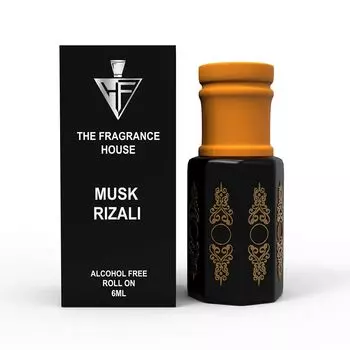 The Fragrance House Musk Rizali Luxury для мужчин и женщин 100% безалкогольный стойкий аттар (6 мл)