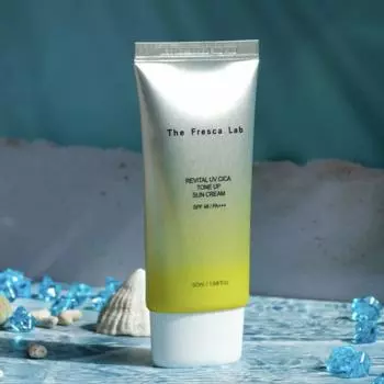 The Fresca Lab Солнцезащитный крем Revital UV Cica Tone Up SPF48 PA+++ 50 мл 50ml