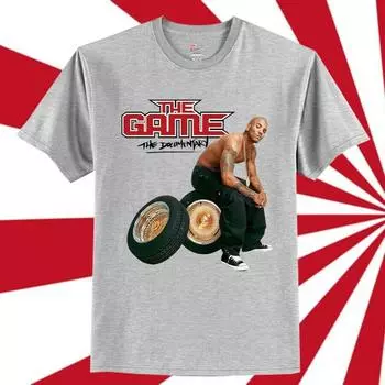 The Game The Docutary Американский рэпер Rap Music Серая футболка S