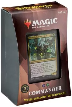 The Gathering Academy of Magic Командирская колода C Magic of Witherbloom Английская версия MTG Коллекционная карта Wizards of the Coast Magic Strixhaven