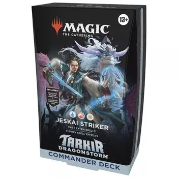 The Gathering Chronicles of Tarkir Командирская колода английская версия MTG Коллекционная карта Wizards of the Coast TDM D42750000 Магия Джескайский Страйкер