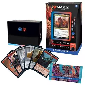 The Gathering Commander Battle of Gate Commander Deck English Version of the MTG Trading Card Wizards of the Coast D10070000 Magic Legends Baldur s