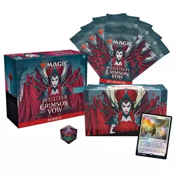 The Gathering Crimson Bond Bundle английская версия C90620000 MTG Trading Card Wizards of the Coast C90620000 Magic Innistrad красный