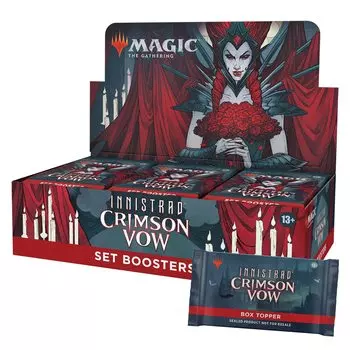 The Gathering Crimson Vow Set Booster English Version C90640000 MTG Trading Card Wizards of the Coast C90640000 Magic Innistrad
