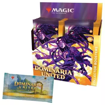 The Gathering Dominaria Collector Booster of Unity English Version with 2 History Promo Cards 12 Packs MTG Trading Card Wizards of the Coast C97170000