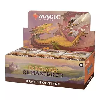 The Gathering Dominaria Remastered Draft Booster English Version 36 Packs MTG Trading Card Wizards of the Coast D15040000 Magic