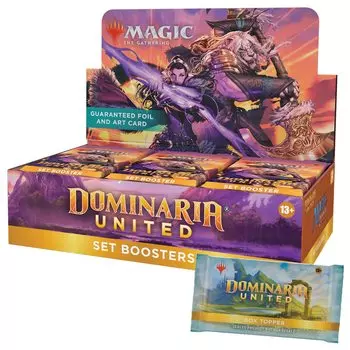 The Gathering Dominaria Set Booster English Version 30 Packs C97160000 MTG Trading Card Wizards of the Coast C97160003 Magic (BOX)