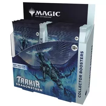 The Gathering Dragons of the Storm Collector Booster English Version 12 pack MTG Trading Card Wizards of the Coast TDM D42740000 Magic Tarkir (BOX
