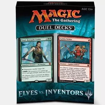 The Gathering Duel Elf Inventor English Version Magic Deck vs.
