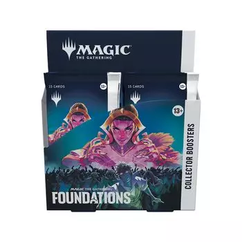 The Gathering Foundations Collector Booster английская версия 12 MTG коллекционная карта Wizards of the Coast FDN D36300000 Magic (Упаковка КОРОБКА)