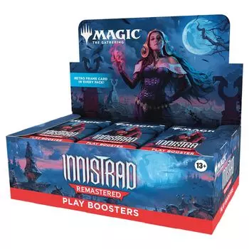 The Gathering Innistrad Remastered Play Booster English Version 36 pack MTG Trading Card Wizards of the Coast INR InnistradRemastered Play booster EN