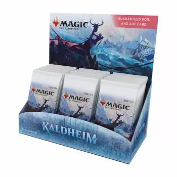 The Gathering Kaldheim Set Booster English Version C86380000 MTG Trading Card Wizards of the Coast Magic (BOX),