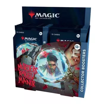 The Gathering Karlov Manor Murders Collector Booster English Version 12 Pack MTG Trading Card Wizards of the Coast MKM D30260000 Magic