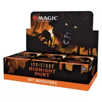 The Gathering Midnight Hunt Set Booster English Version MTG Trading Card Wizards of the Coast C89530003 Magic Innistrad