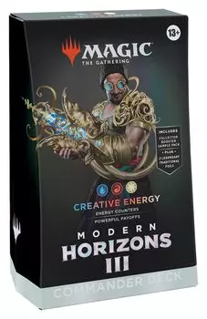 The Gathering Modern Horizons 3 Командирская колода английская версия MTG Коллекционная карта Wizards of the Coast MH3 D32930000 Магия Творческая энергия