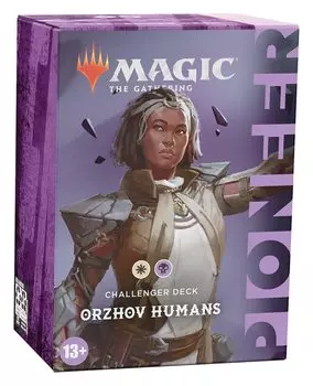 The Gathering Pioneer Challenger Deck 2022 Английская версия ORZHOV HUMANS MTG Коллекционная карта Wizards of the Coast C99890000 Magic