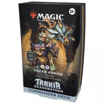 The Gathering Roku of Tarkir Командирская колода английской версии MTG Коллекционная карта Wizards of the Coast TDM D42750000 Магия Защита Абзан