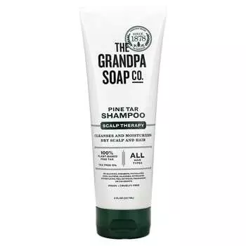 The Grandpa Soap Co., Шампунь Rosin, для кожи головы, 8 жидких унций (237 мл)