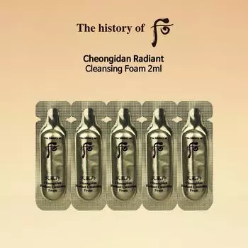 The history of whoo Cheongidan Очищающая пенка для сияния кожи 2 мл x 30 шт. 2ml x 30pcs