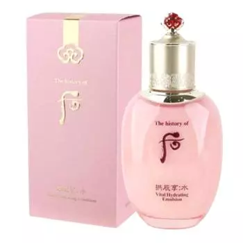 The history of whoo Gongjinhyang Soo Увлажняющая эмульсия 110 мл Корейская травяная увлажняющая и балансирующая эмульсия Освежающая и питательная K-Beauty 110ml