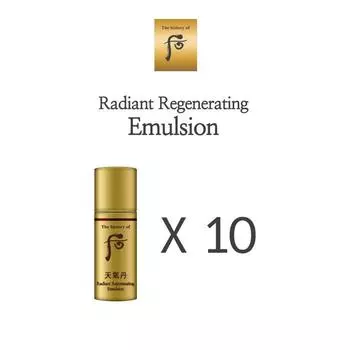 The History of Whoo Radiant Регенерирующая эмульсия 5мл x 10шт 5ml x 10pcs