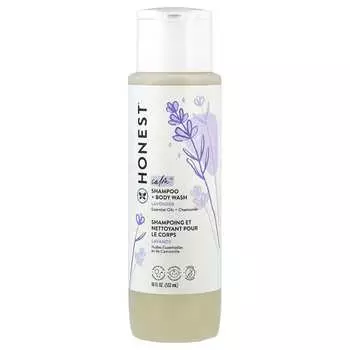 The Honest Company, Calm™, Shampoo + Body Wash, Lavender, 532 ml (18 fl oz)