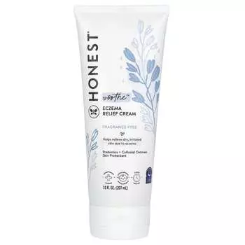 The Honest Company, Успокаивающий лечебный крем от экземы, 7 жидких унций (207 мл)